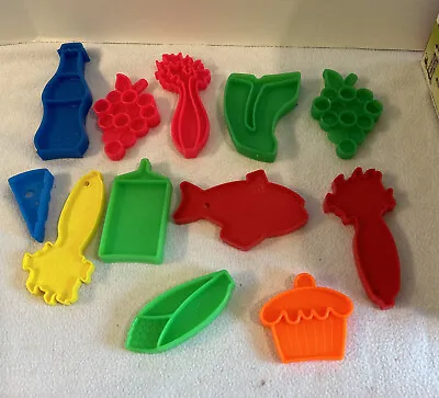 Vintage Mattel 1972 Tuff Stuff Toy Food Grocery Shopping Lot Of 12 Plastic • $19.99