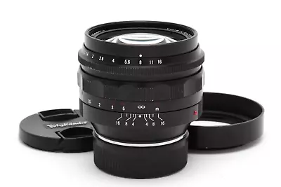 Voigtlander Nokton 50mm F1.1 Lens For Leica M With Hood #43650 • $449
