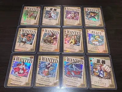 One Piece Japanese Wanted Poster Secret Rare Holo Cards (CHOOSE YOURS) US Seller • $2.99