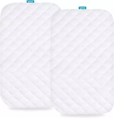 Bassinet Mattress Pad For AMKE 3 In 1/TCBunny/Evolur Stellar Bassinet White  • $35.43