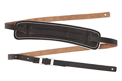 Genuine Fender Standard Vintage Adjustable Leather Guitar Strap - Black • $19.32