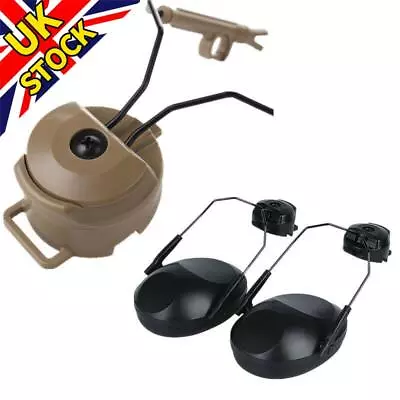 UK Tactical Military Headset Rail Adapter For FAST/ ACH / MICH / Sordin Helmet • £15.22