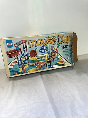 Original 1970 Ideal Mouse Trap Game - Missing Spring And Cage • $25.36