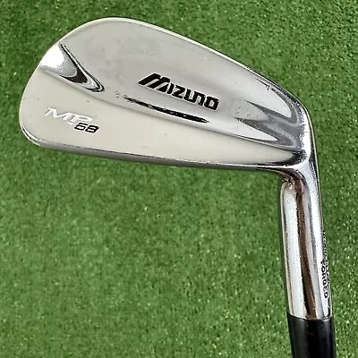 Mizuno MP68 Grain Flow Forged 6 Iron Dynamic Gold Steel S300 Stiff Flex 37.5” • $44.99