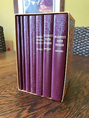 McGuffey's Eclectic Readers Revised Edition 7 Book Boxed Set Primer To Sixth VG  • $41