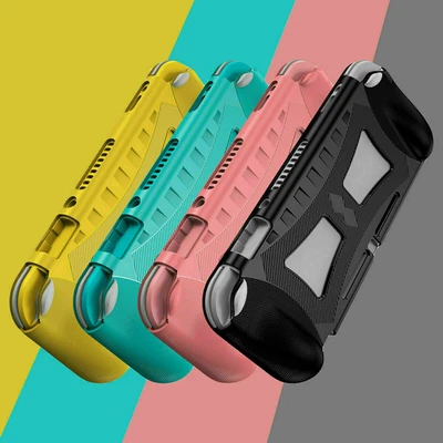 $15.69 • Buy For Nintendo Switch Lite Console Silicone Grip Bumper Protective Case Cover Skin