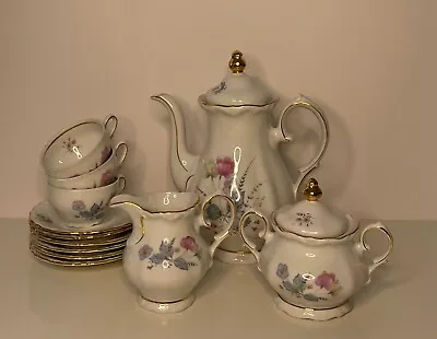 Vintage  Winterling Bavaria Roslau Teapot Tea Set - 14 Pieces • $35