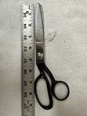 Vintage 9” Wiss Dressmaker Pinking Shears Pro Scissors HD Industrial Sewing   • $14.95