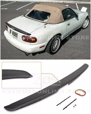 For 90-97 Mazda Miata MX5 KG WORKS Style ABS Plastic Rear Trunk Lid Wing Spoiler • $129.98