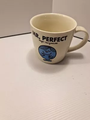 Coffee Mug Cup Mr Men - Mr Perfect 2010  300ml  ChorionTracked Postage • £8.53