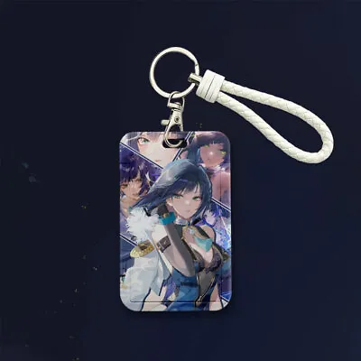 Lanyard Push-pull Type Anime Genshin Impact MetroCard Bus Card Holder Gift #3 • $16.99