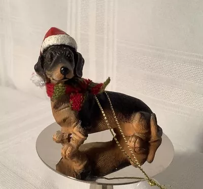 Dachshund Dog Ornament NEW Holiday Tails • $6