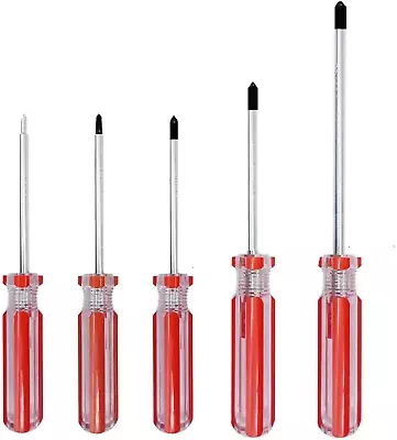 Triwing Screwdriver Set 5 Sizes 1.5Mm 2Mm 3Mm 4Mm 5Mm  5In1 3 Point Screwdriver • $11.75