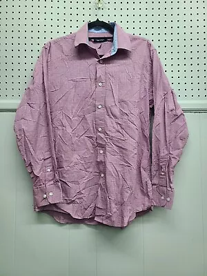 Nautica Long-Sleeve Button-Down Shirt Men's 15.5 M (Purple) • $15