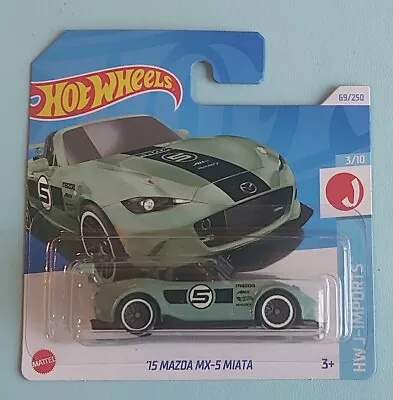 Hot Wheels '15 Mazda MX-5 Miata. New Collectable Toy Model Car. HW J Imports. • £4