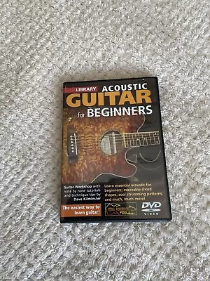 LICK LIBRARY Learn To Play Acoustic Guitar For Beginners GUITAR Lesson Tutor DVD • £9