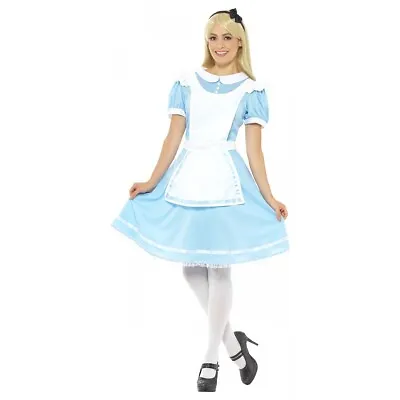 Alice In Wonderland Costume Adult Halloween Fancy Dress • $32.55