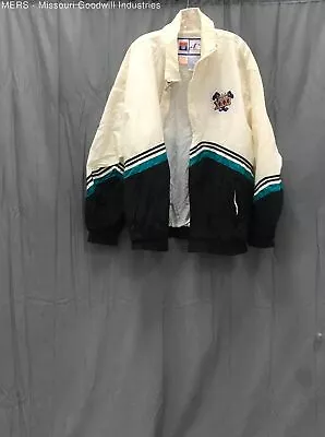 Multicolor VTG Nfl Superdome Superbowl 31 Full Zip Windbreaker Jacket - Size L • $14.99