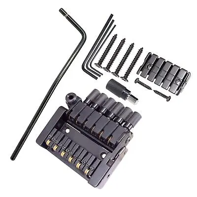 6 String Tremolo Bridge Tailpiece Kit For Headless Guitar Musical Instrument • $122.78