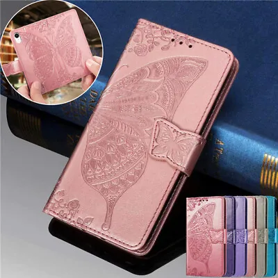 Flip Case For IPhone 12 13 Pro Max XR 8 11 7 14 Leather Wallet Stand Phone Cover • £2.99