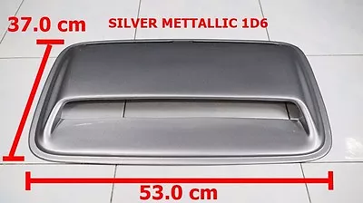 Silver Metallic 1d6 Hood Scoop Cover 53 X 37  Toyota Hilux Fortuner 2004-2014  • $45