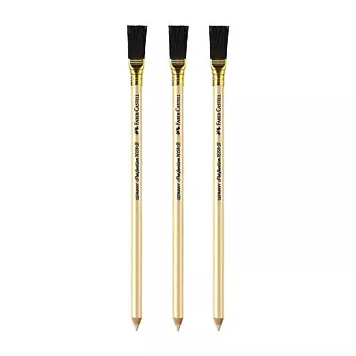 Faber Castell Faber-Castell Perfection Eraser Pencil With Brush (3-PAC� • $13.89