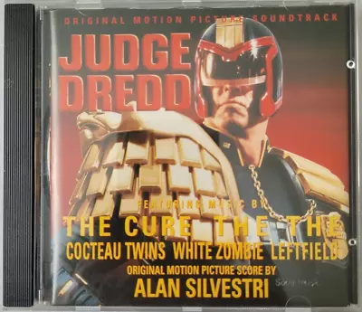 Judge Dredd Film Soundtrack Cd The Cure Cocteau Twins White Zombie Leftfield • £5.99