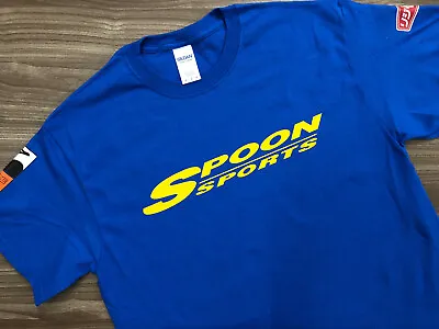 Top Civic EG6 Spun Sports JDM Royal Blue Heavy Cotton Size  S-3XL T-shirt • $22