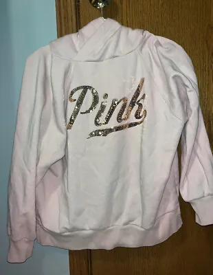$15 • Buy Victoria’s Secret PINK Bling Sweatshirt- Small
