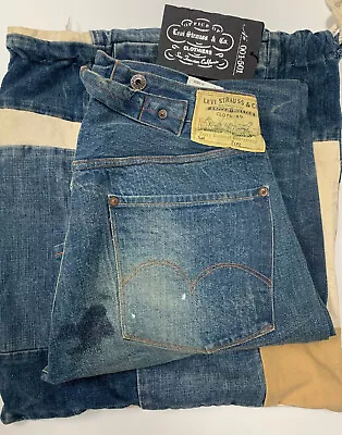 $199.99 • Buy  Levis Vintage Clothing LVC Vault Piece 1915 201 Jeans Levi's USA 213 Denim Levi