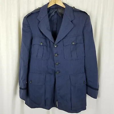 US Military Officers Jacket Suit Coat Lan-C-Air Dress Uniform WWII Blue Benoits  • $99.99