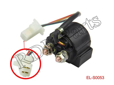 Solenoid Starter Relay Yamaha Raptor 50 Champ 100 Kodiak 400 YFM50 YFM100 YFM400 • $6.95