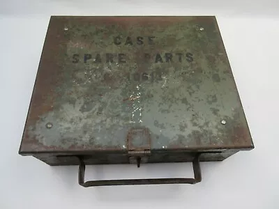 Vintage Military ? Rusty Spare Parts C 10613 Metal Box Case Field Gear Empty • £29.50