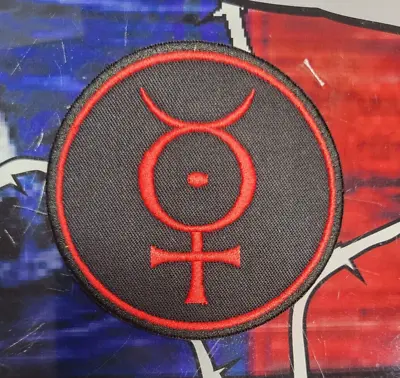 EMBROIDERED MARILYN MANSON MERCURY PATCH (Please Read Ad) • $7.85