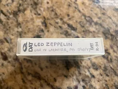 LED ZEPPELIN Live Concert Landover MD 5-30-77 DAT Tape  (Quantegy R-94) • $15.97