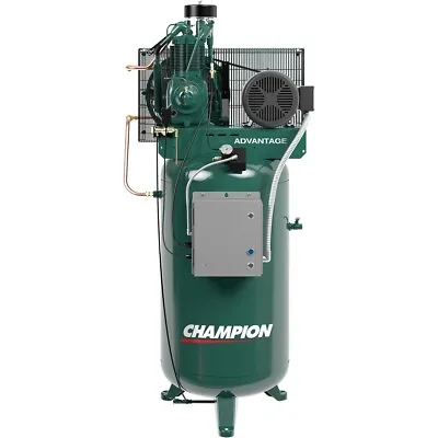 $4199 • Buy Champion® 7.5HP 2-Stage 80-Gallon Air Compressor, Made In USA* #8550-175DS