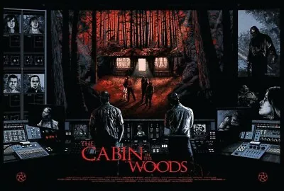 Cabin In The Woods Screen Print Movie Poster Not Mondo Bottleneck Stout Durieux • $199.99