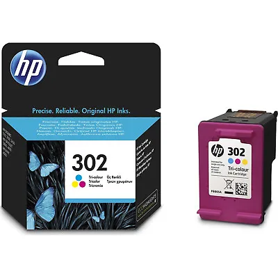 £22.99 • Buy Genuine HP 302 Combo/ 302XL Black And Colour Ink Cartridges HP Deskjet 1110 2130