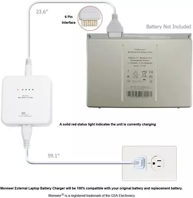 U-Charger External Laptop Battery Charger For Apple MacBooks & Powerbooks • $39