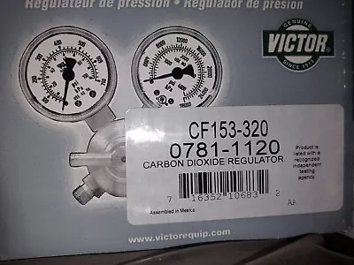 Victor 0781-1120 CF153-320 CO2 Mig Welding Flow Regulator • $65