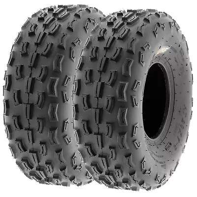 Pair Of 2 20x7-8 20x7x8 Quad ATV All Terrain AT 4 Ply Tires A029 By SunF • $79.98