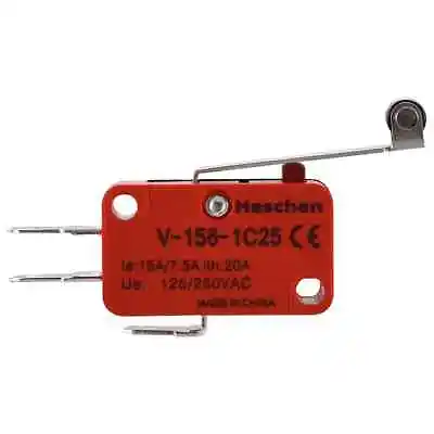 V-156-1C25 Micro Limit Switch Long Hinge Roller • $7.99