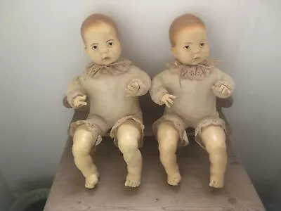 Vintage 1930-1940 Plaster Babies Department Store Display Millinary Children’s • $1200