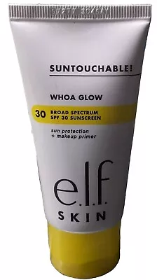 E.l.f. Suntouchable! Whoa Glow SPF 30 Sunscreen & Primer - 1.69 Fl Oz  Sunbeam • $10.95