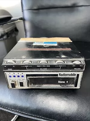 Radiomobile 8 Track Player  Eight Track “Stereo 4” Model 109QS • £50