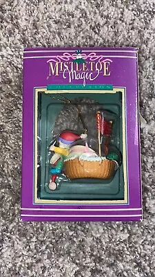 Mistletoe Magic Ornament Sewing New In Box Vintage • $5.99