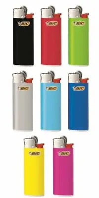 BIC Mini Small Cigarette Lighters Tobacco Lighter Bulk 5 Pack Assorted Colours • $7.79