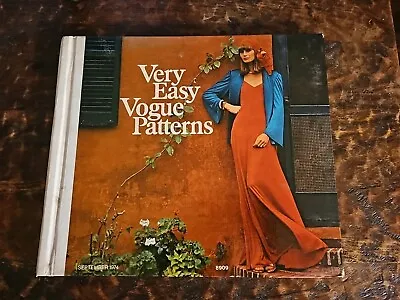 Very Easy Vogue Patterns Vintage Counter Catalog September 1974 • $182.40