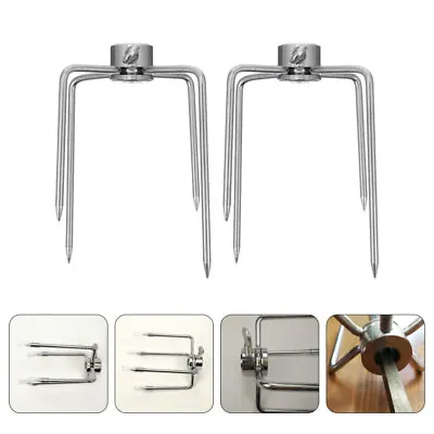 2pcs Grill Replacement Forks Rotisserie Meat Forks Shop Barbecue Food Forks • $19.19