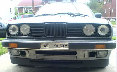 BMW E30 3 Series Euro Front Deep Bumper Chin Spoiler Lip Sport Valance Splitter. • $42.90